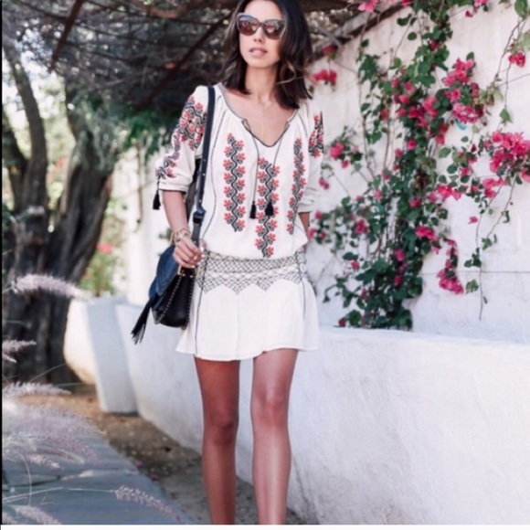 Ulla Johnson Dresses & Skirts - Ulla Johnson Samira white embroidered mini dress